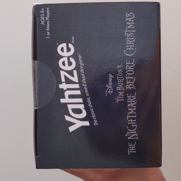Yahtzee Jack Skellington Disney's Nightmare Before Christmas Game - Picture 3 of 8